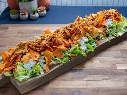 Buffalo Chicken And Blue Ranch Statement Salad Recipe Rachael Ray Food Network
