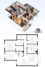 3 Bedroom Apartment Floor Plan In Interactive 3d Get Your Own 3d Model Today At Http Pla Condo Floor Plans Apartment Floor Plans Small Apartment Floor Plans