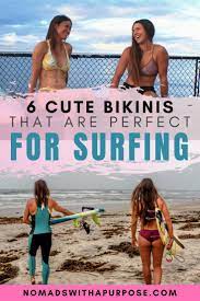 7 Best Surf Bikinis Top Swimwear Brands For Active Women Nomads With A Purpose Surf Bikinis Bikinis Surfing Swimwear