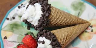 Cannoli cones are a fun twist on the classic italian dessert recipe! Chocolate Chip Cannoli Cones It S A Lovely Life