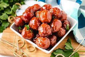 This sauce recipe is both delicious and easy. Crockpot Bbq Meatballs Berly S Kitchen