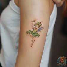 Mini tinkerbell tattoo small