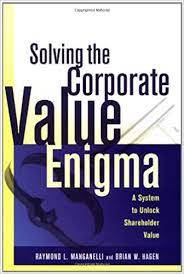 We have focused the survey on the 'hard' factors which . Amazon Com Solving The Corporate Value Enigma A System To Unlock Shareholder Value 9780814406922 Manganelli Raymond L Hagen Brian W Books