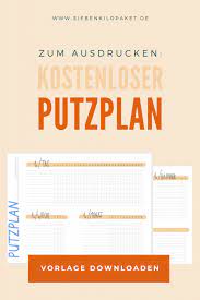 Putzplan & checkliste zum ausdrucken. Putzplan Vorlage Fur Familien Realistisch Und Kostenlos Der Blog Fur Regenbogenfamilien