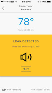 Setting up the lyric wifi water leak and freeze detector. Honeywell Lyric Wi Fi Water Leak And Freeze Detector Review Pcmag