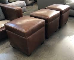 Ideal for storing your blankets, bedlinen and clothes, or anything else you'd like to keep. Customer Review Marsha Leather Storage Cube Ottomans In Italian Brompton Classic Vintage Leather Furniture At Leathergroups Com