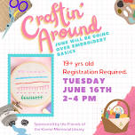 Craftin' Around: Embroidery Basics