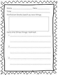 Non Fiction Reading Response Reading Response Reading Response Worksheets Nonfiction