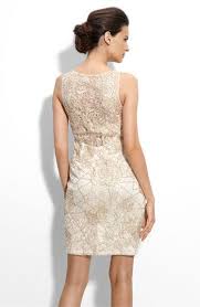 Sue Wong Beaded Embroidered Lace Dress Vestidos