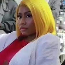 Nicki Minaj Nicki Minaj Yellow Hair Hair