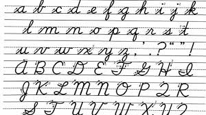 We use laminated charts instead of handwriting books or programs!most bought cursive handwriting programs start with rows of patterns, then teach similar they just want to start writing in cursive! Schools May Teach Not Impose Cursive Writing On Students