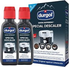 Some heavier items may be excluded from free shipping, cost will appear in the cart. Amazon Com Durgol Swiss Espresso Descaler And Decalcifier For All Brands Of Espresso Machines And Coffee Makers 4 2 Fluid Ounces Pack Of 2 Coffee Machine And Espresso Machine Cleaning Products Kitchen Dining