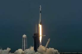 The rocket's seventh successful landing is the. Spacex Nasa Astronauts Arrived Safely At Iss Silicon Uk Tech News