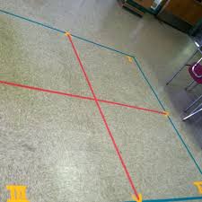 Turned The Tile Floor In Room 404 Into A Mini Coordinate Plane Teaching Math Math Integers Coordinate Plane