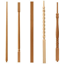 There are many styles available. Wood Stair Balusters Wooden Stair Railings