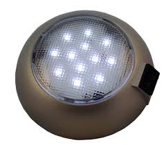 4 5 Led Battery Powered Dome Light Magnetic Base Multiple Color Options Pilotlights Net