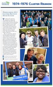 Aurora University 1974–1976 Cluster Reunion Newsletter by Aurora University 