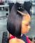 Half Up Half Down Weave Curly