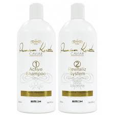 During a keratin treatment, keratin is artificially added to the hair to make it look smooth, shiny and frizz free, thereby making it very popular among women and men. Kit De Lissage Bresilien Au Caviar Premium Keratin Caviar