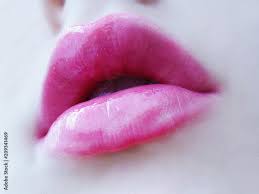 Apr 20, 2020 · i’ve avoided lipstick, let alone pink lipstick for years. Big Full Natural Pink Lips Stock Photo Adobe Stock