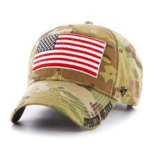 Operation Hat Trick Myers Mvp Multicam 47 Brand Adjustable Usa Flag Hat Hats Flag Hat 47 Brand