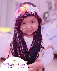 These [wigs and beanies] have brought so much comfort, joy, and a sense of  normalcy to our patients and families" -Partner Children's Hospital Nurse  💜 Moments like this are at the heart
