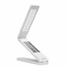 Efashion Rechargeable Folding Led Book Reading Lamp Light Calendar Clock Alarm Thermometer Tvs Electronics Portable Book Lights Led Light Lamp Book Lamp