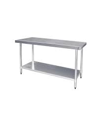 Check spelling or type a new query. Table De Travaille En Inox Avec Etagere Basse Et Sans Rebord Profondeur 600 Mm