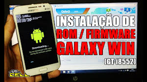 Instalacao Da Rom Firmware Oficial No Samsung Galaxy Win Gt I8552 Uticell Youtube