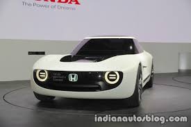 Honda Sports Ev Concept At 2017 Tokyo Motor Show Live Tokyo Motor Show Honda Compact Sports Cars
