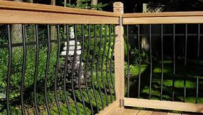 Our cable railing posts are available in multiple material types (2205 duplex stainless steel, 304 stainless steel, & aluminum), and in multiple finishes (brushed, powder coated black, white, pewter & copper vein). Wood Deck Railing Kits Decksdirect
