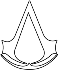 How to draw the assassins creed logo the easy way.be sure to subscribe! Download Hd Symbol Podstawowy Assassins Creed Para Colorear Transparent Png Image Nicepng Com