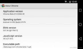 Descargar la última version apk de chrome beta para android. Latest Chrome Beta Hints At Android L Being Version 4 5 Gsmarena Com News
