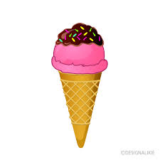 Free transparent png clipart 2020. Chocolate Pink Ice Cream Clipart Free Png Image Illustoon