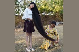 Xie's extremely long hair and grooming routine have become second nature to her. Indian Rapunzel In Guinness World Records For Longest Teen Hair The East African