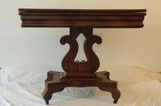 Resv D For Sarahdavidson Antique Empire Flip Top Game Etsy Antique Game Table Table Games Table