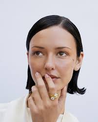 Meet Bolden Essentials. A collection of all-time classics reimagined  through the Bolden lens. Playful yet precise, Stardust Ring is designed to  be the piece you build the rest of your stack around.