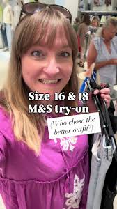 We are back with another Alison and Alyssa try-on! 🥳 This time we chose an  outfit for each other in @Marks & Spencer . Alison chose a size 16 polka  dot dress for Alyssa which she thinks is very Pretty ...