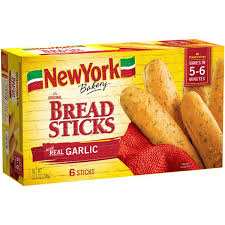 New York Brand Bakery The Original Bread Sticks With Real Garlic 6ct Hy Vee Aisles Online Grocery Shopping