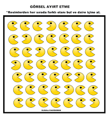 Okul Oncesi Gorsel Ayirt Etme Egitim Matematik Ozel Egitim