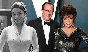 And joan collins, 87, looked in good spirits as she enjoyed an evening out with her husband percy gibson, 55, in st. Joan Collins Husband Is Joan Collins Married Who Is Her Husband Films Entertainment Express Co Uk