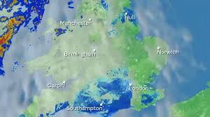 Manchester on a weather map. Flying Ant Swarm In Southern England Picked Up By Weather Radar Uk News Sky News