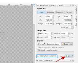 Export Svg To Png In Inkscape Davies Media Design