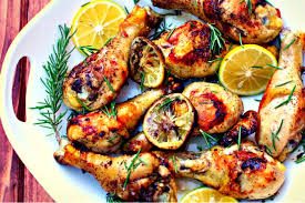 Recette Pilons De Poulet Au Citron Cookeo Poulet Au Citron Poulet Au Romarin Recette Pilon De Poulet