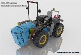 6x6 all terrain tow truck theme: Lego Moc Isodiametric Tractor 42070 D Model By Mrtekneex Rebrickable Build With Lego