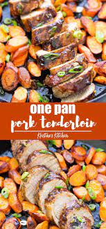 This Easy Pork Tenderloin Is Marinated In A Delicious Honey Hoisin Sauce And Then Browned In Pork Tenderloin Recipes Tenderloin Recipes Pork Loin Recipes Oven