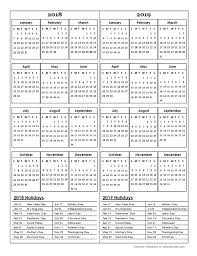 Jun 08, 2018 · here you will get august 2018 calendar malaysia, blank calendar for your personal & office use at free of cost from our website. Two Year Calendar Template 2018 And 2019 Free Printable Templates