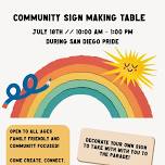 ArtReach: Community Pride Sign Making — Fabulous...