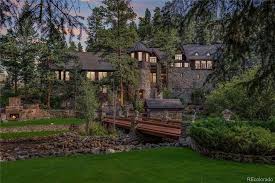 Listing details for 31804 upper bear creek road. 1927 Upper Bear Creek Retreat Seeks 4m In Evergreen Colorado Photos Pricey Pads