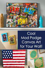 Paint the canvases with the colors of your choice and let dry. Mod Podge Canvas Art Ideas For Your Wall Mod Podge Rocks